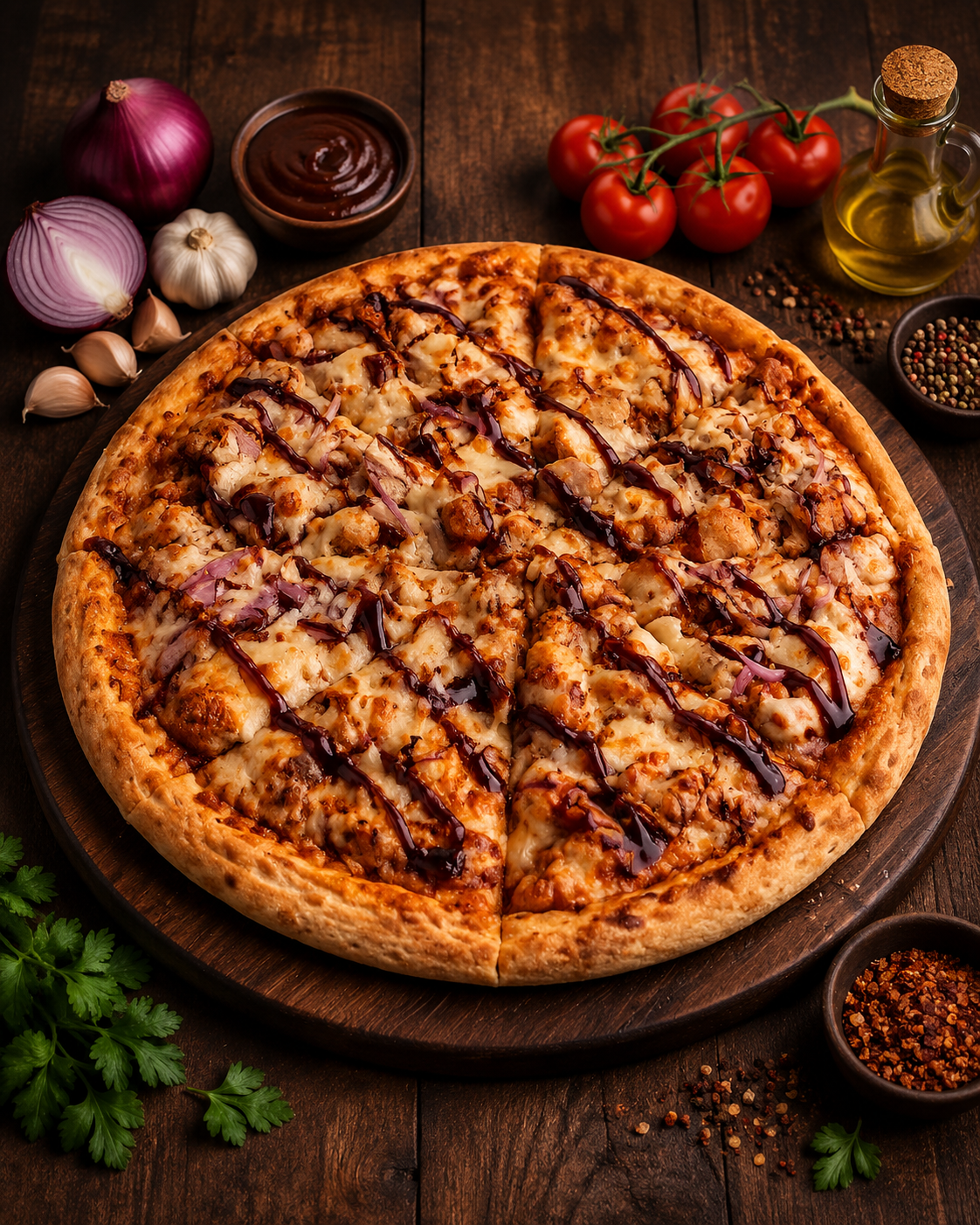 BBQ Chicken Pizza
