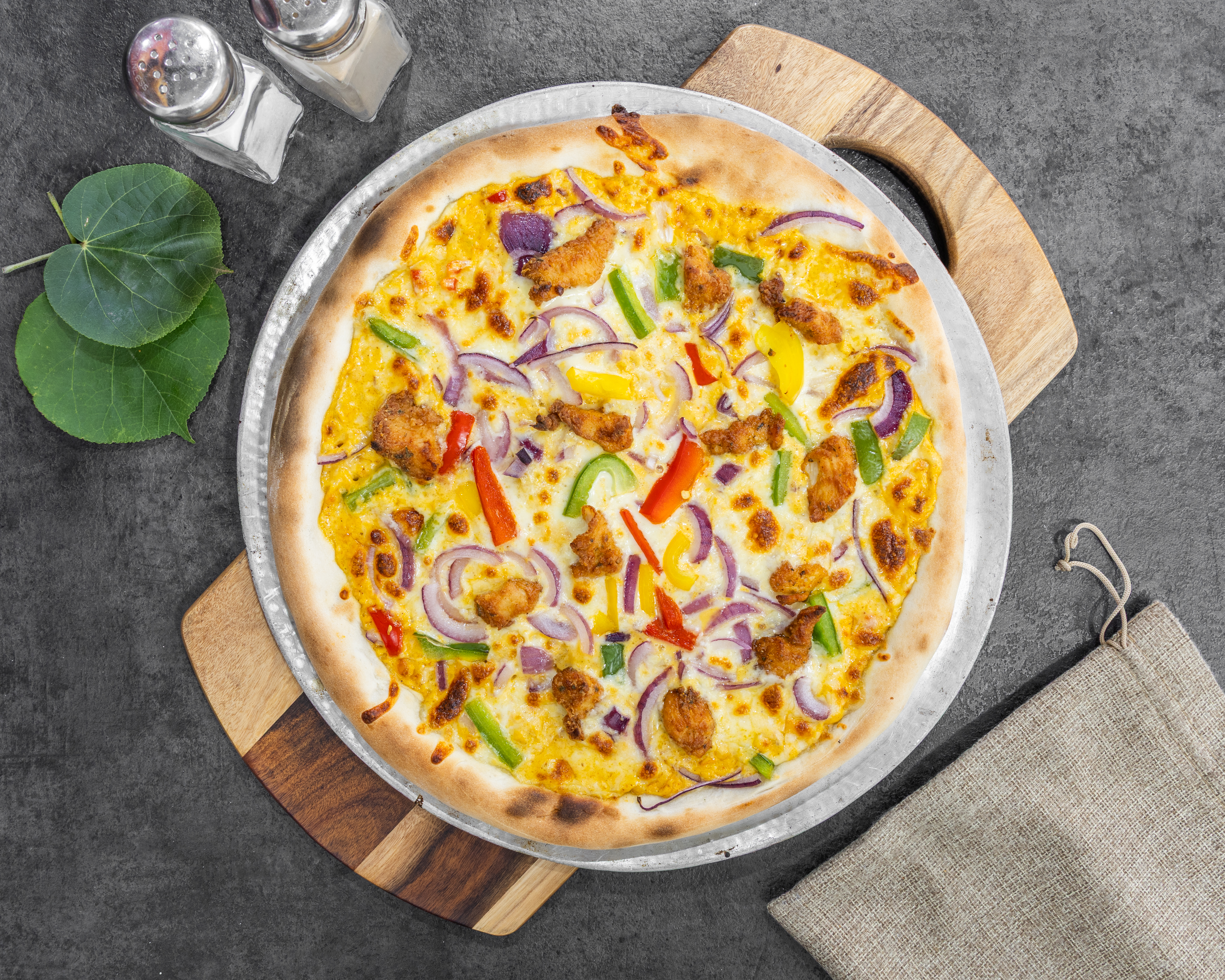 Butter Chicken Pizza